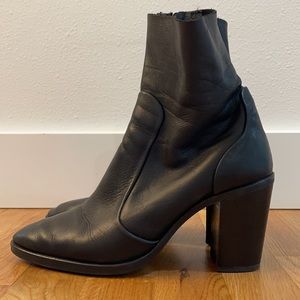 topshop magnificent ankle sock booties, size 39